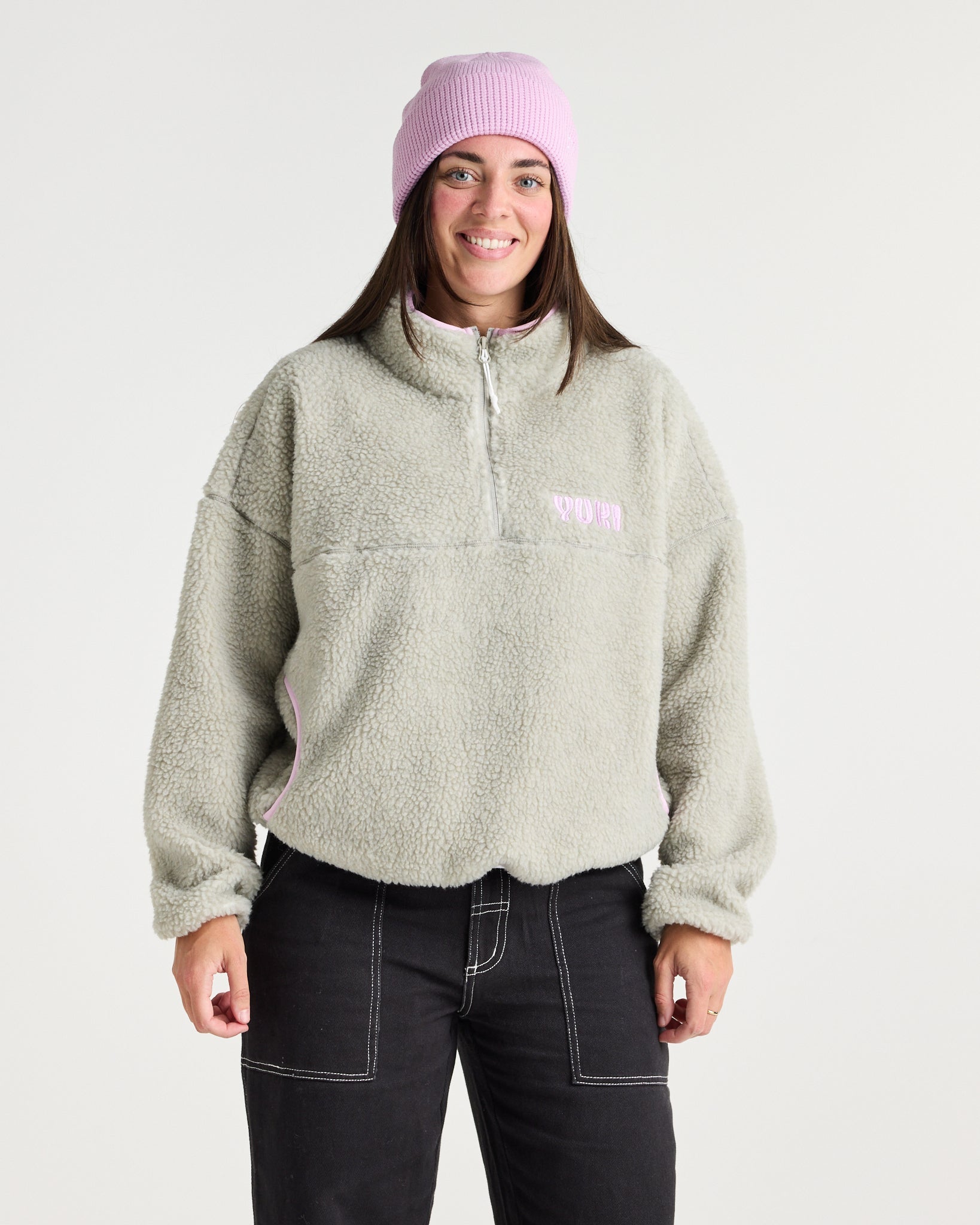 Kirli Fleece - Yuki ThreadsW26KFPWG-Pussywillow Gray-Extra Small