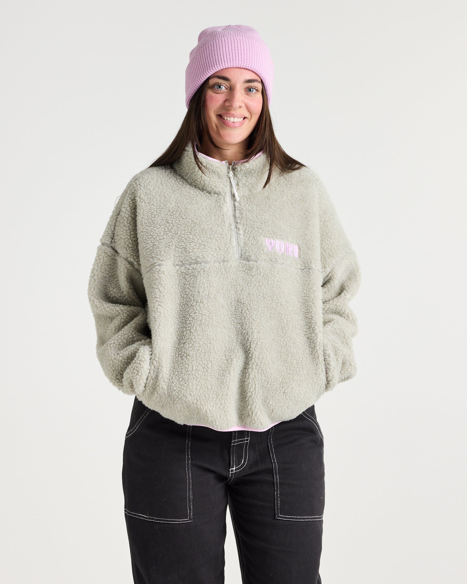 Kirli Fleece - Yuki ThreadsW26KFPWG-Pussywillow Gray-Extra Small