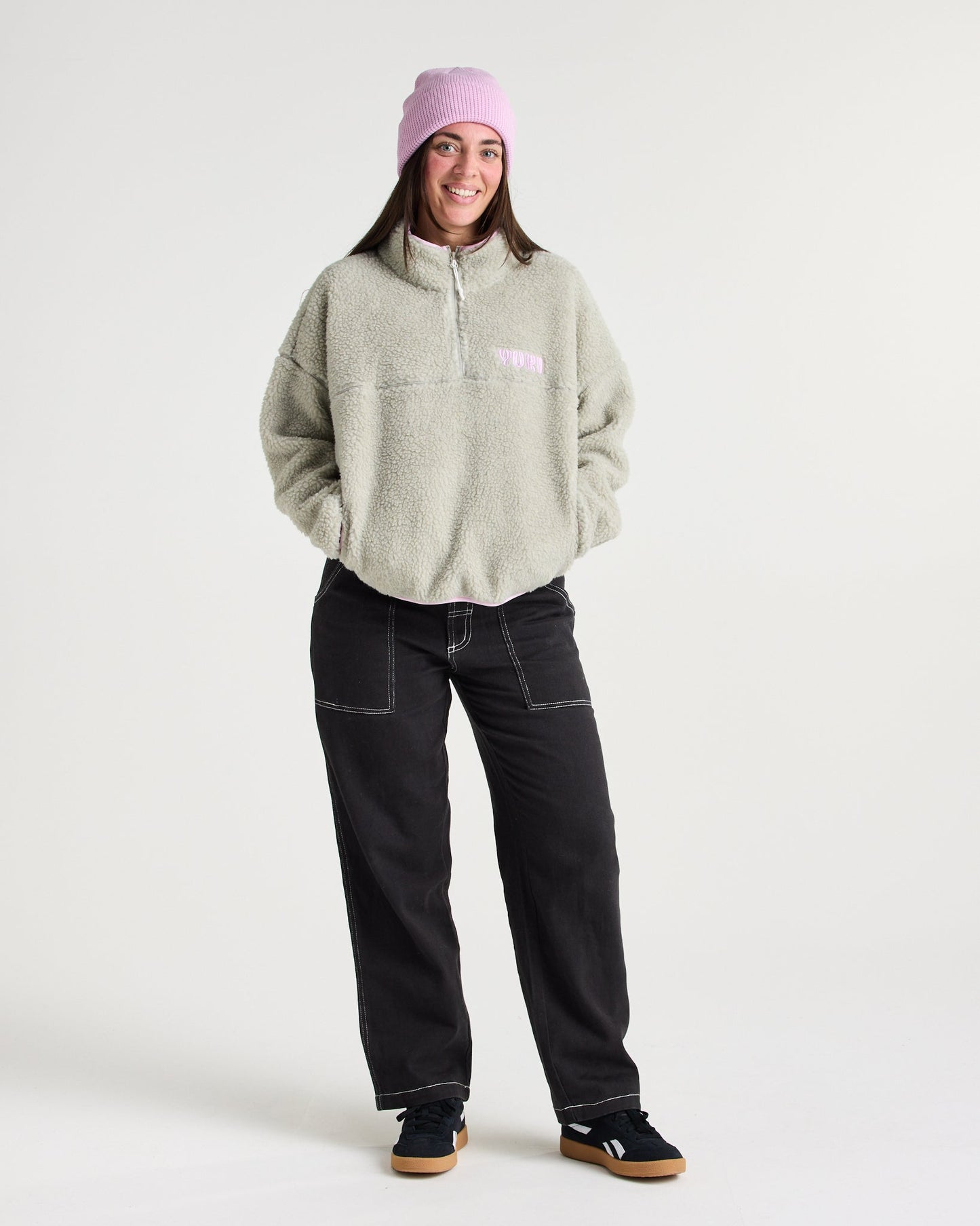 Kirli Fleece - Yuki ThreadsW26KFPWG-Pussywillow Gray-Extra Small