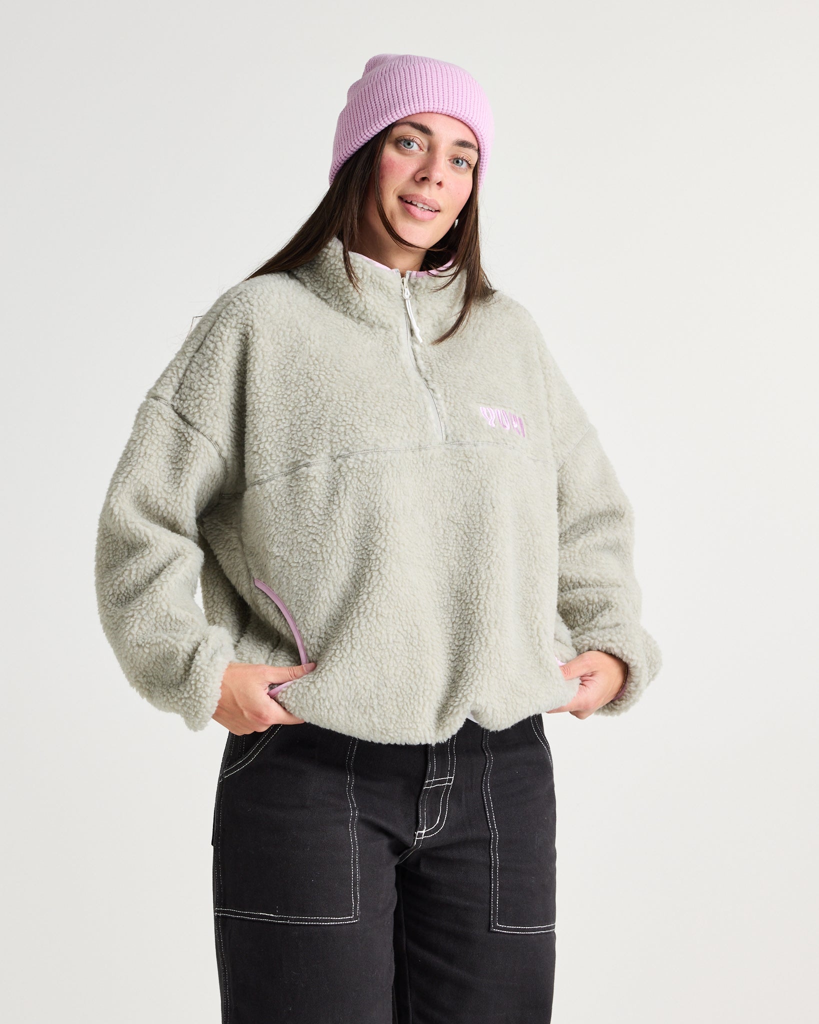 Kirli Fleece - Yuki ThreadsW26KFPWG-Pussywillow Gray-Extra Small