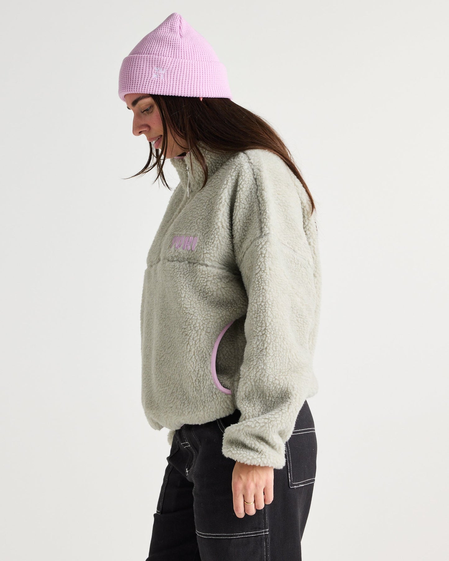Kirli Fleece - Yuki ThreadsW26KFPWG-Pussywillow Gray-Extra Small