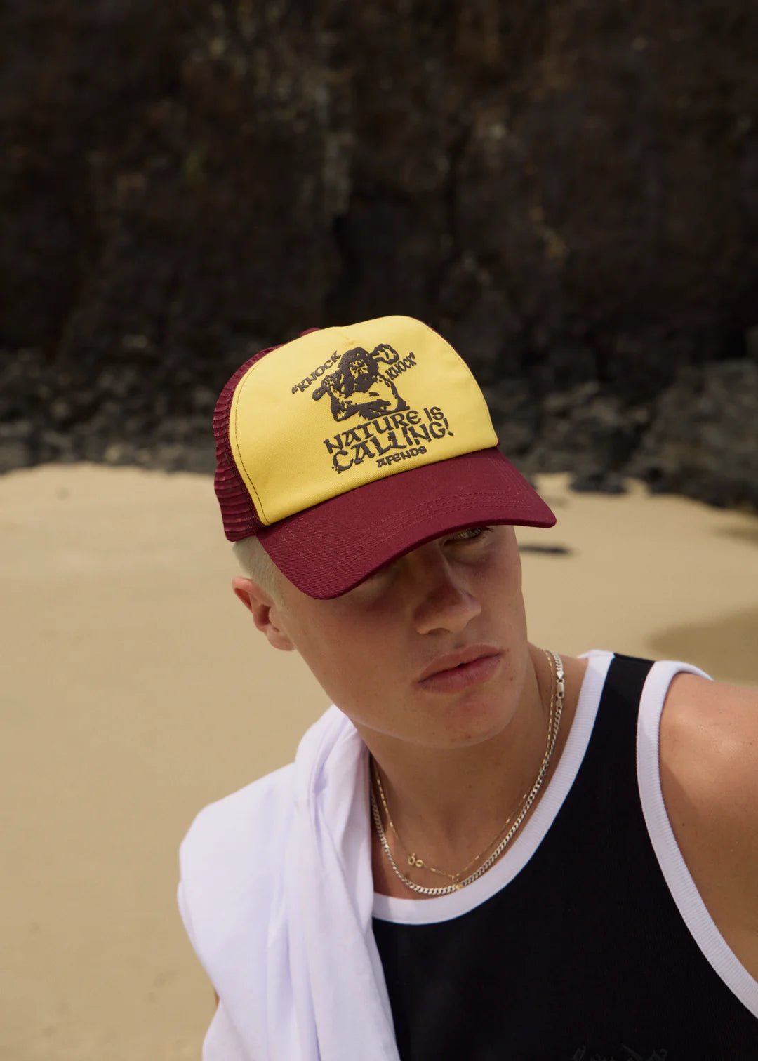 Knock Knock - Trucker Cap - Lemon - AfendsA254615-LEMON-OS