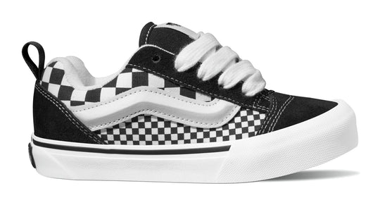 Knu Skool Kids Mix Checker Black/True White