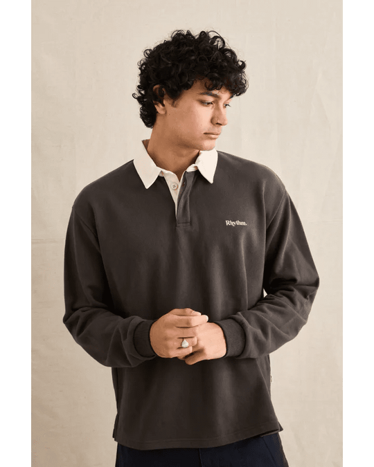 KOA VINTAGE RUGBY LS POLO