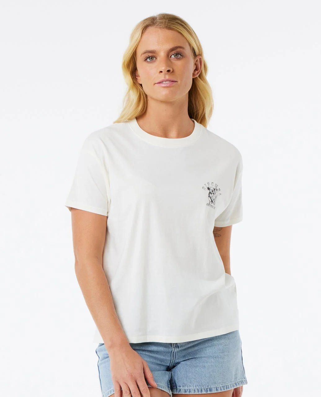 KOALA GRIP RELAXED TEE -Rip Curl0IYWTE-Bone Australia-2XS