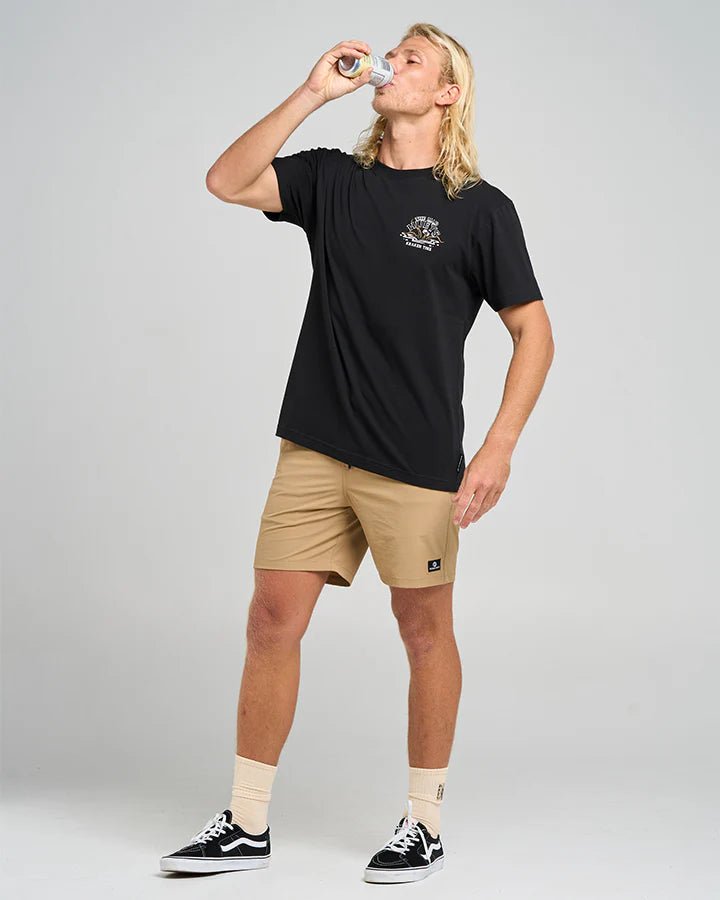 KRAKEN PORT HOLE | SS TEE - Mad HueysH425M01009 - BLACK - 3XL