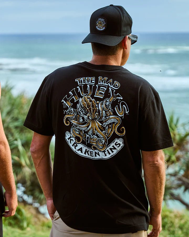 KRAKEN PORT HOLE | SS TEE - Mad HueysH425M01009 - BLACK - 3XL