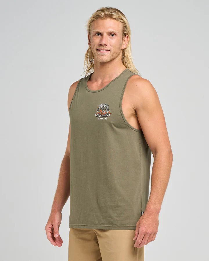 KRAKEN PORT HOLE | TANK - Mad HueysH425M02014 - OLIVE - M