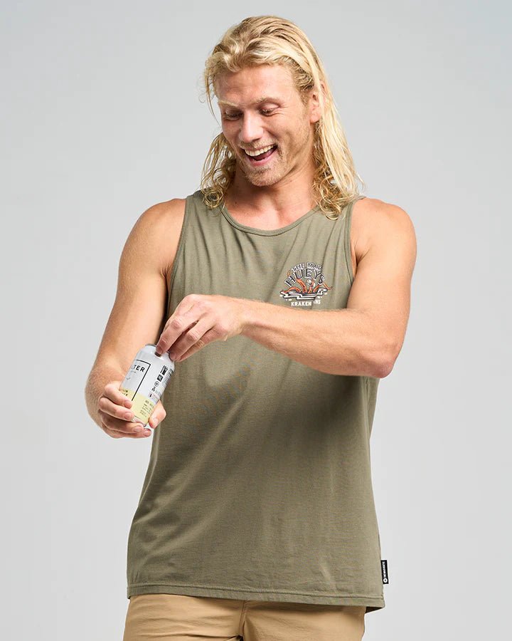 KRAKEN PORT HOLE | TANK - Mad HueysH425M02014 - OLIVE - M