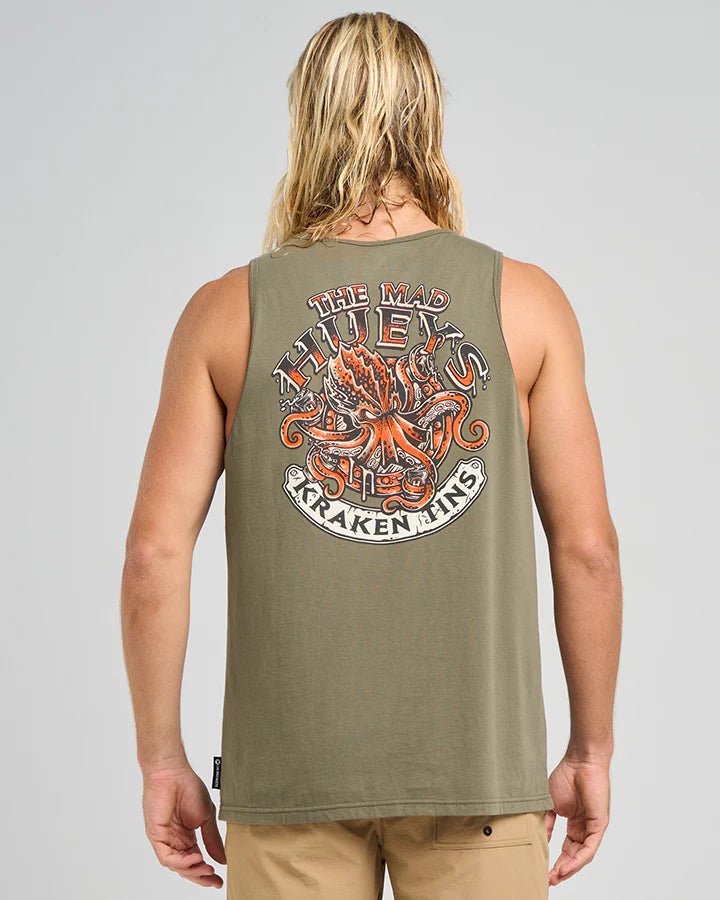KRAKEN PORT HOLE | TANK - Mad HueysH425M02014 - OLIVE - M