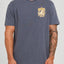 KRAKEN TINS | SS TEE -The Mad HueysH126M01003-PETROL BLUE WASHED-S