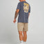 KRAKEN TINS | SS TEE -The Mad HueysH126M01003-PETROL BLUE WASHED-S