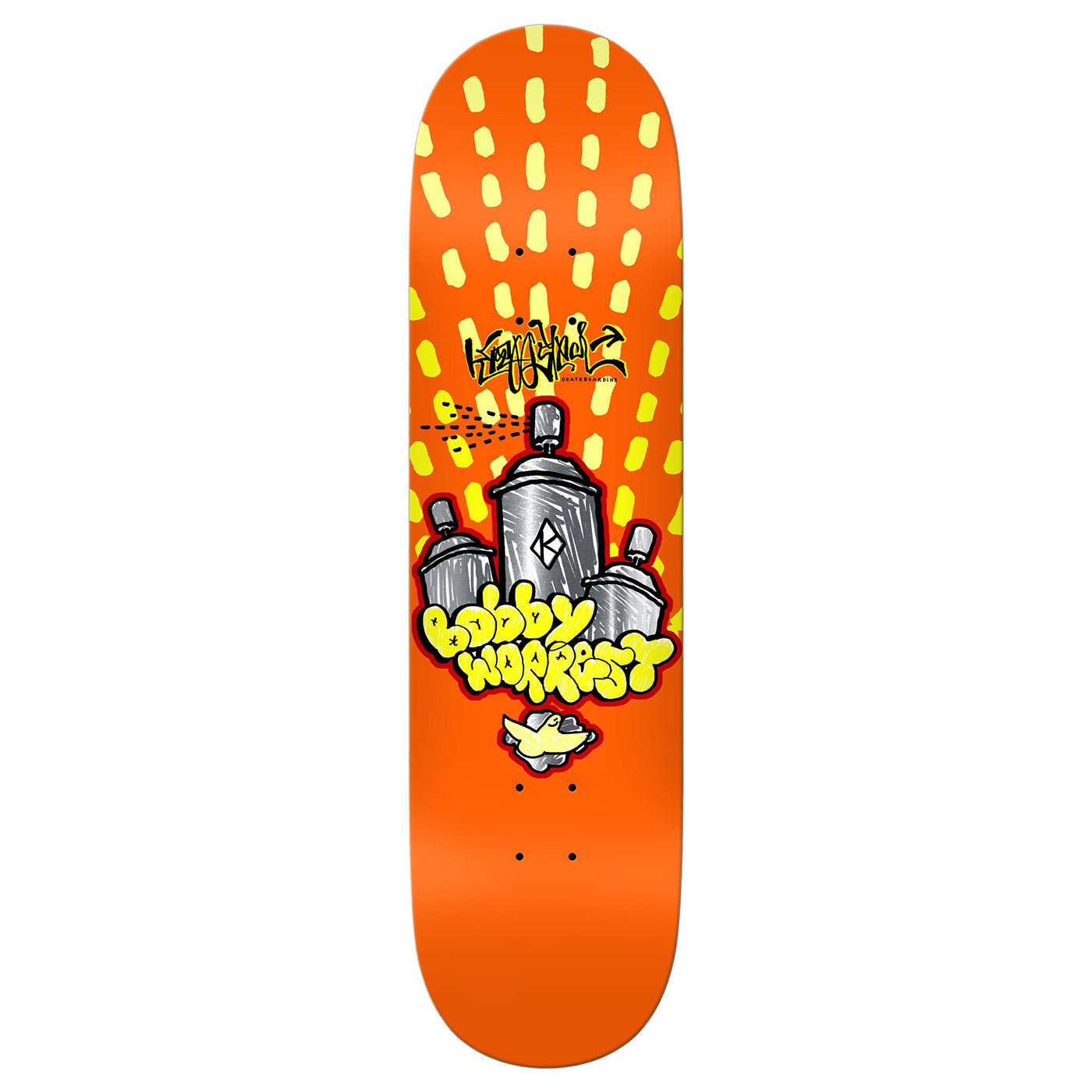 KRK DECK WORREST REDUX - Krooked003006963 - orange - 8.5