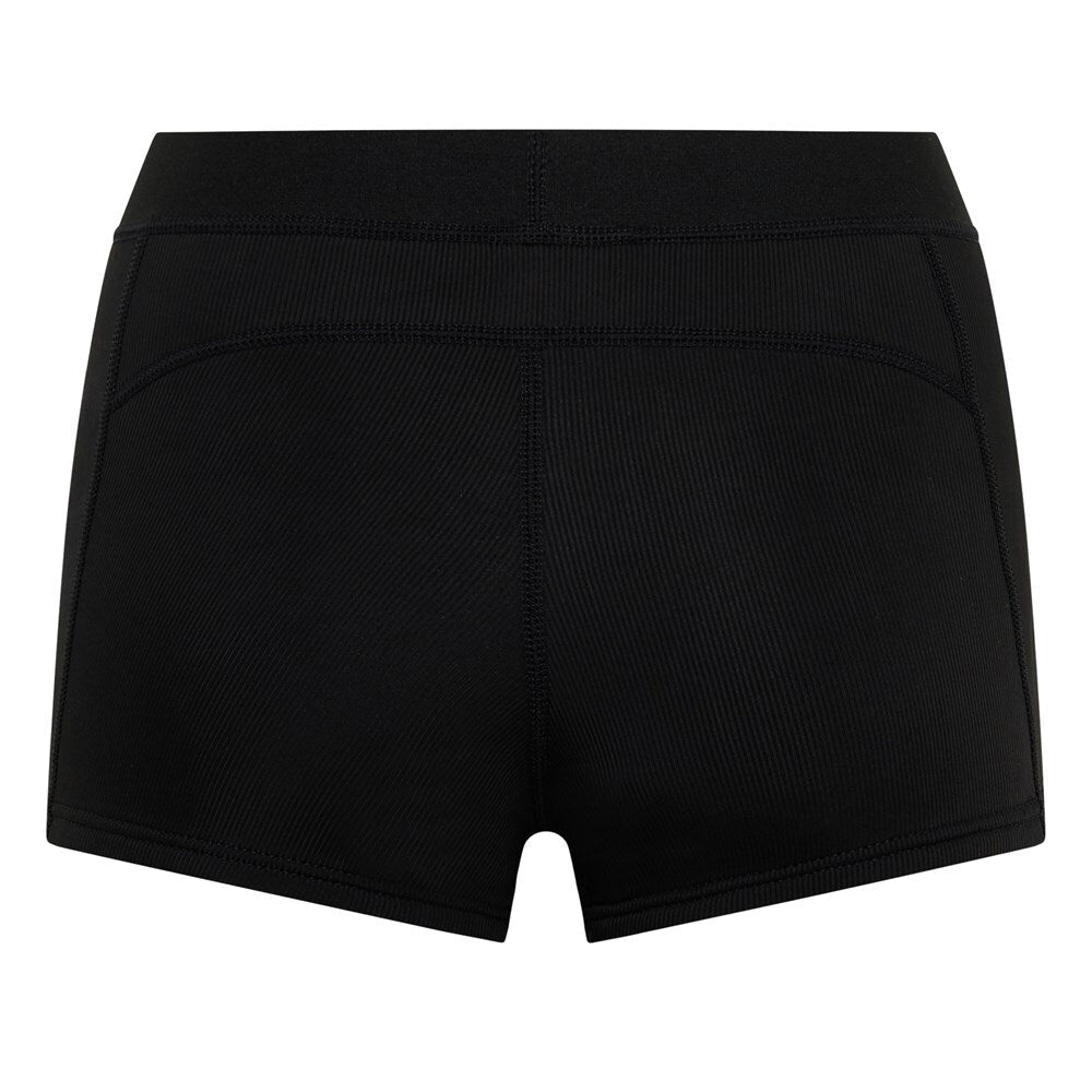 LADIES 1MM SLIDE SHORTS -WingWFSL1MS-BLACK RIBBED-8