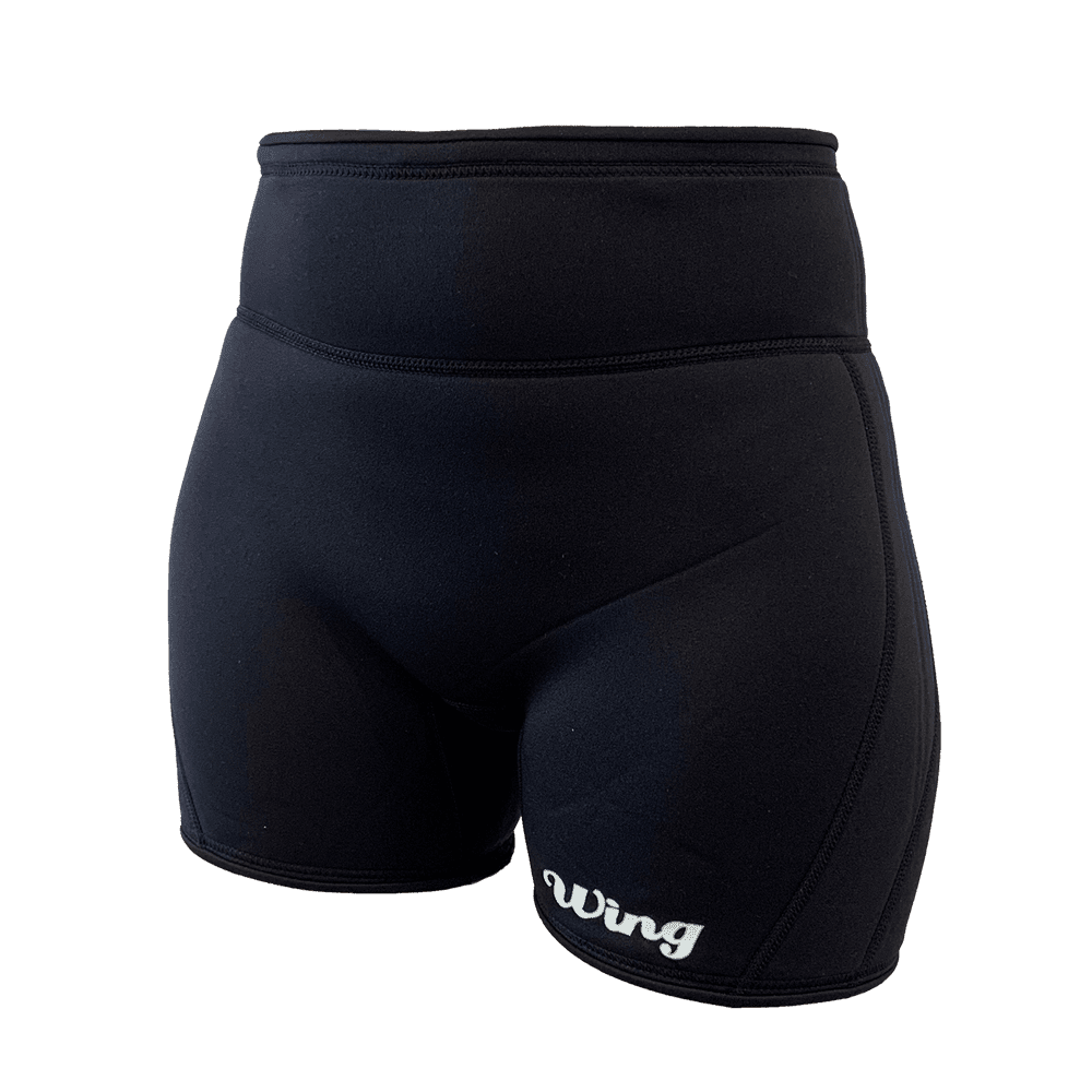 LADIES 2MM SPIN SHORTS HIGH WAIST -WingWESL2MS-BLACK-12