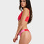 LAGOS HIGH LEG CHEEKY - RoxyERJX405113-TOMATO-XS