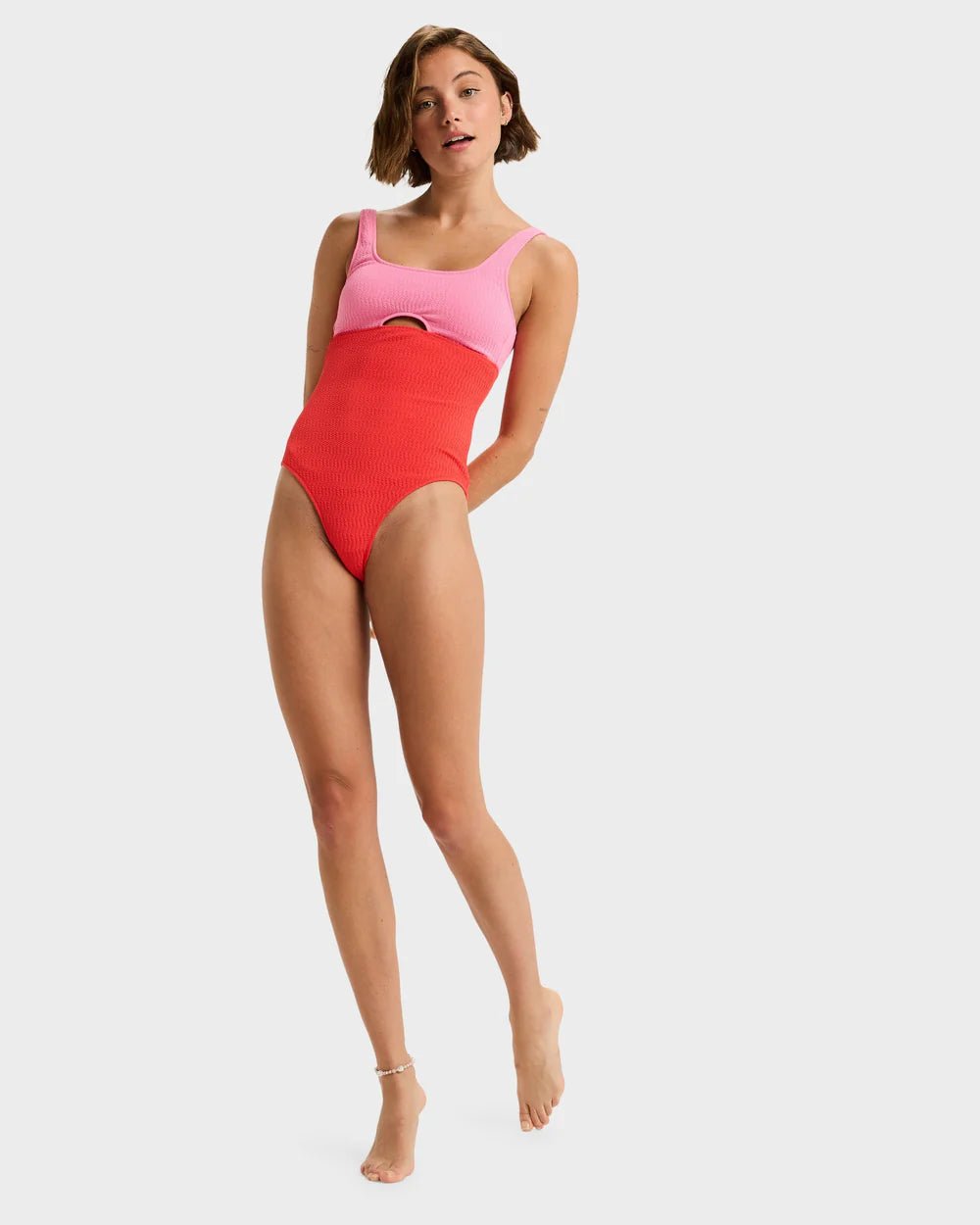 LAGOS ONE PIECE - RoxyERJX103756-TOMATO-XS