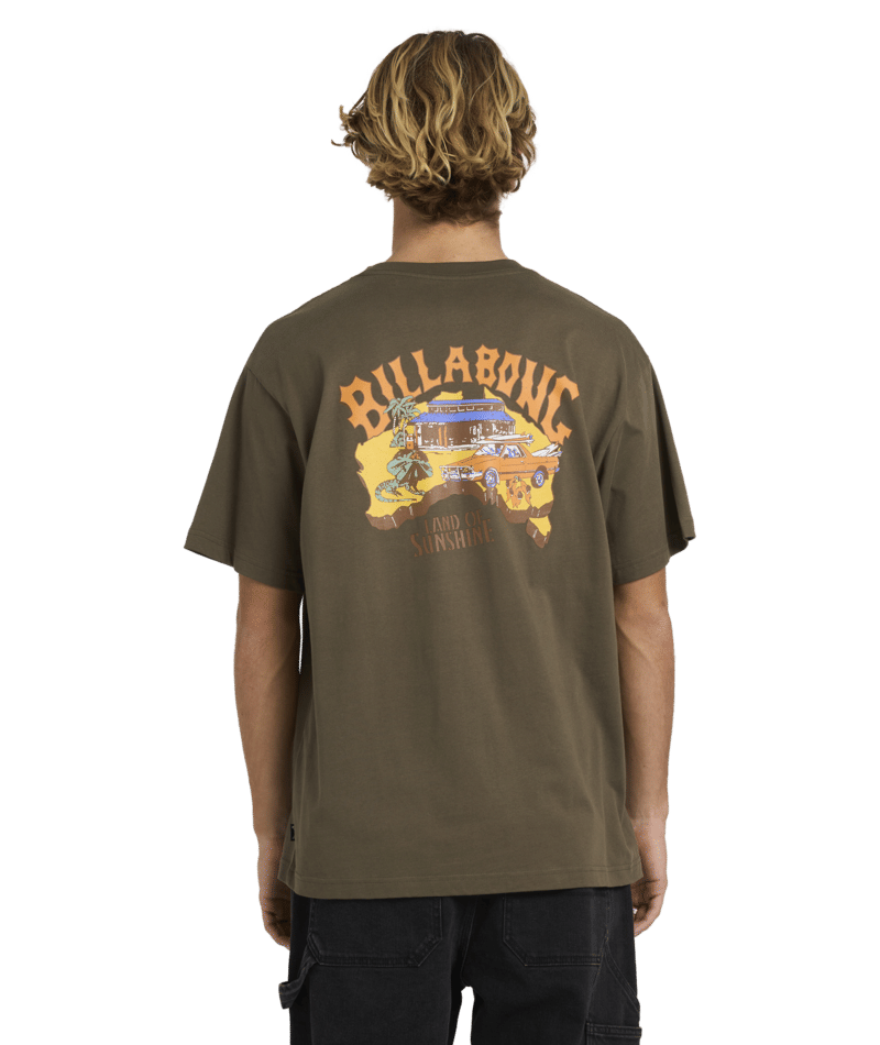 LAND OF SUNSHINE SS - BillabongUBYZT00779 - MILITARY - XS