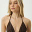 Lani - Recycled Bikini Top -AfendsW263700-COFFEE-XS
