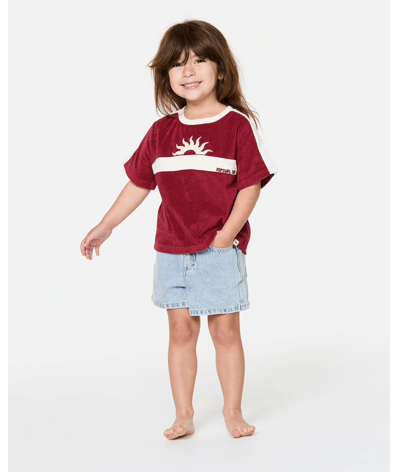 ROAD TRIP TERRY TEE - GIRL