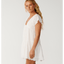 BOSSA NOVA EMB S/S DRESS