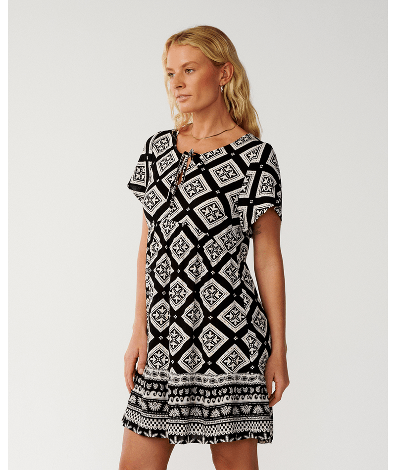 BOSSA NOVA SHIFT S/S DRESS