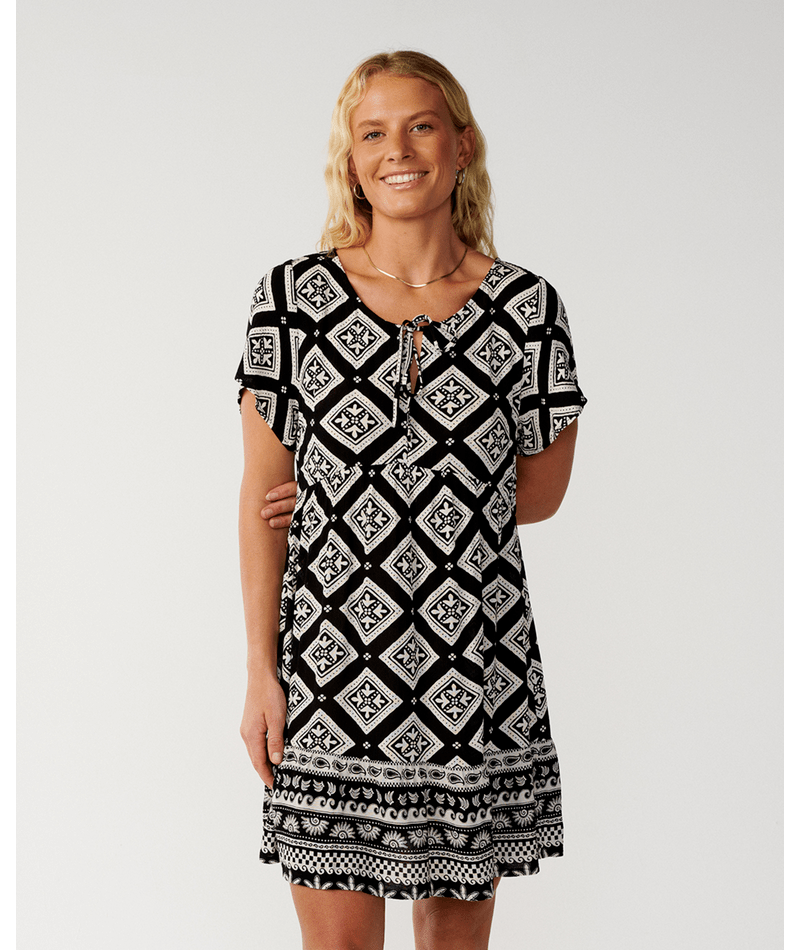 BOSSA NOVA SHIFT S/S DRESS