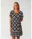 BOSSA NOVA SHIFT S/S DRESS