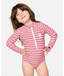 SUNSET STRIPE LS SURFSUIT-GIRL