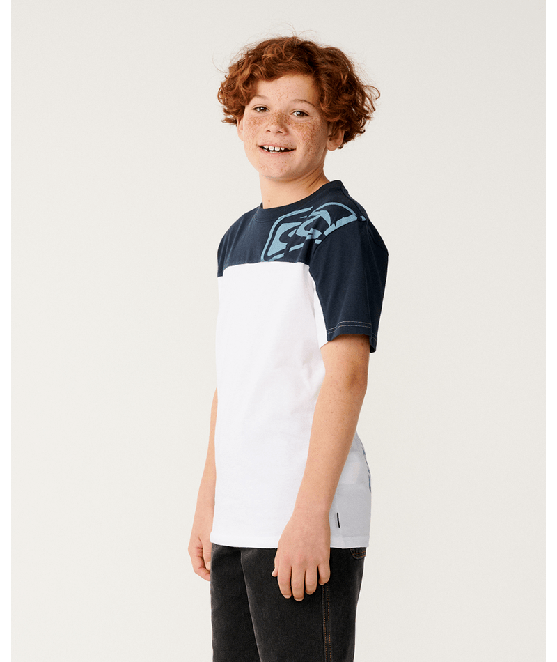 ARCHIVE THRASHED PANEL TEE-BOY