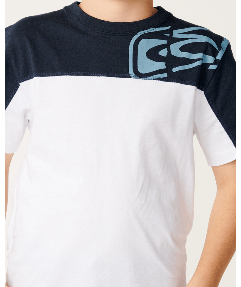 ARCHIVE THRASHED PANEL TEE-BOY