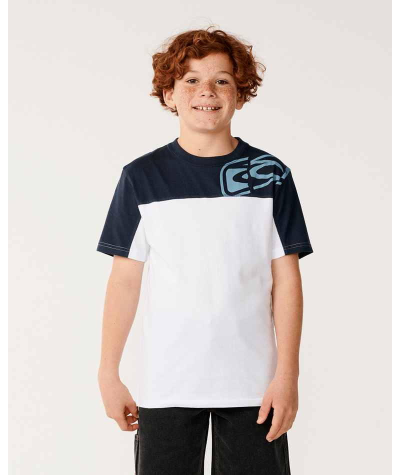 ARCHIVE THRASHED PANEL TEE-BOY