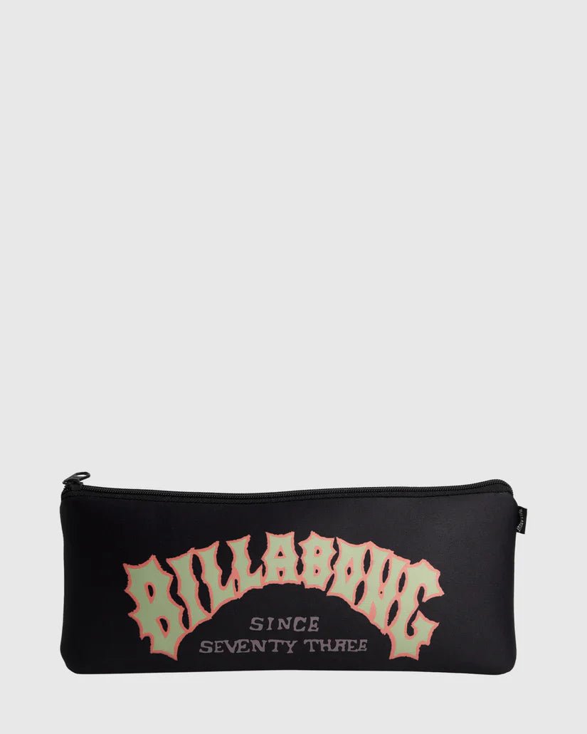 Large Pencil Case - Billabong3616750637136 - Black