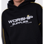 Laser Panel Pullover Hood - WorshipPA26-213B-Black-S