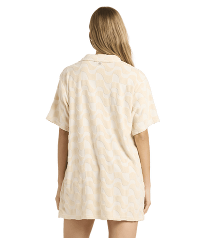 LAURA WAVES KNT DRESS - Billabong24B134522 - ANTIQUE WHITE - XS/6