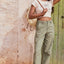 Left Again Cargo - RoxyERJNP03581 - GLD0 - Oil Green - L