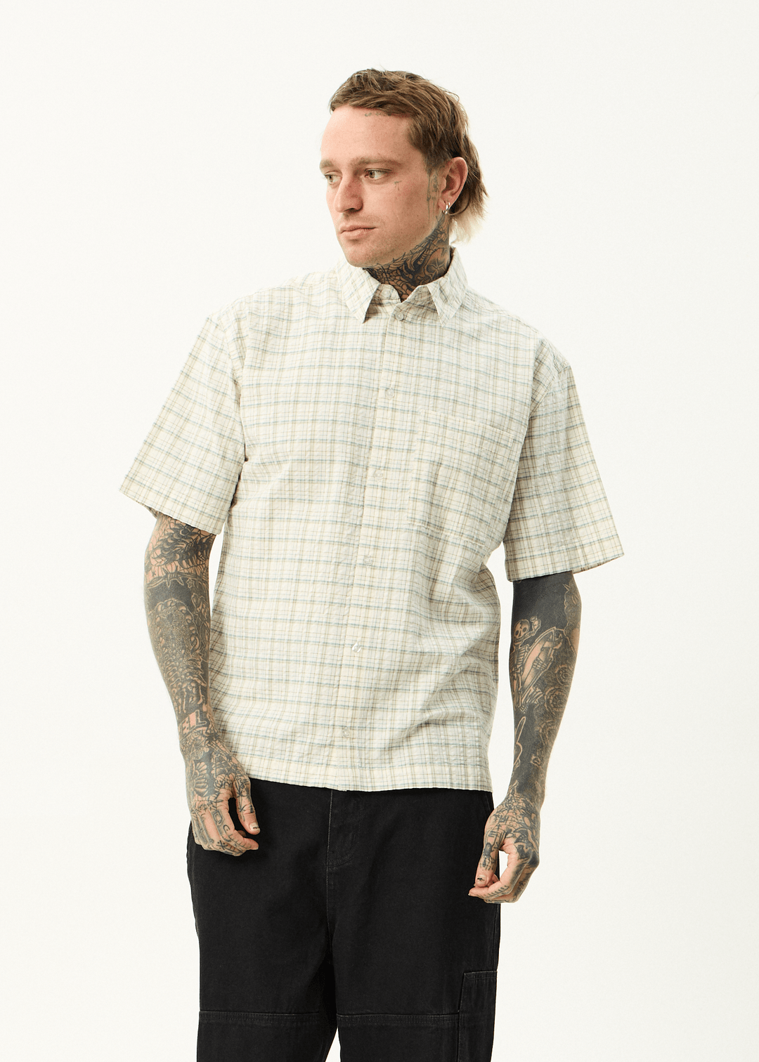 Legacy - Organic Short Sleeve Shirt - AfendsM253200 - BOA CHECK - S