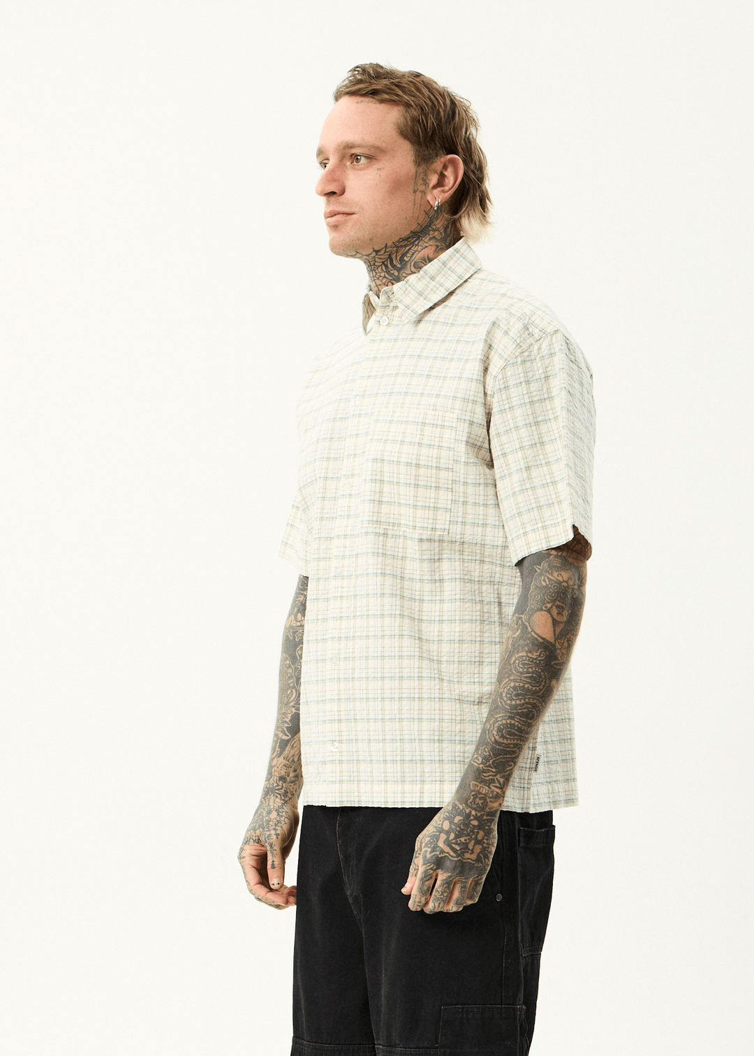 Legacy - Organic Short Sleeve Shirt - AfendsM253200 - BOA CHECK - S