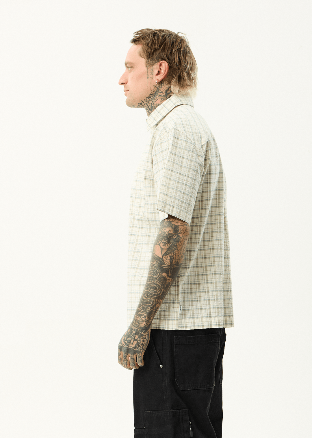 Legacy - Organic Short Sleeve Shirt - AfendsM253200 - BOA CHECK - S