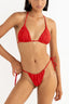 LEILANI SLIDE TRI TOP - Rhythm0725SW - BT41 - RED - 6