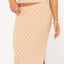 Leo Maxi Knit Skirt - RustySKL0604 - Oat - Oatmeal - 8