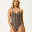 Leopard - Recycled Bikini Onepiece - AfendsW253707 - LEOPARD - XS