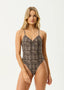 Leopard - Recycled Bikini Onepiece - AfendsW253707 - LEOPARD - XS