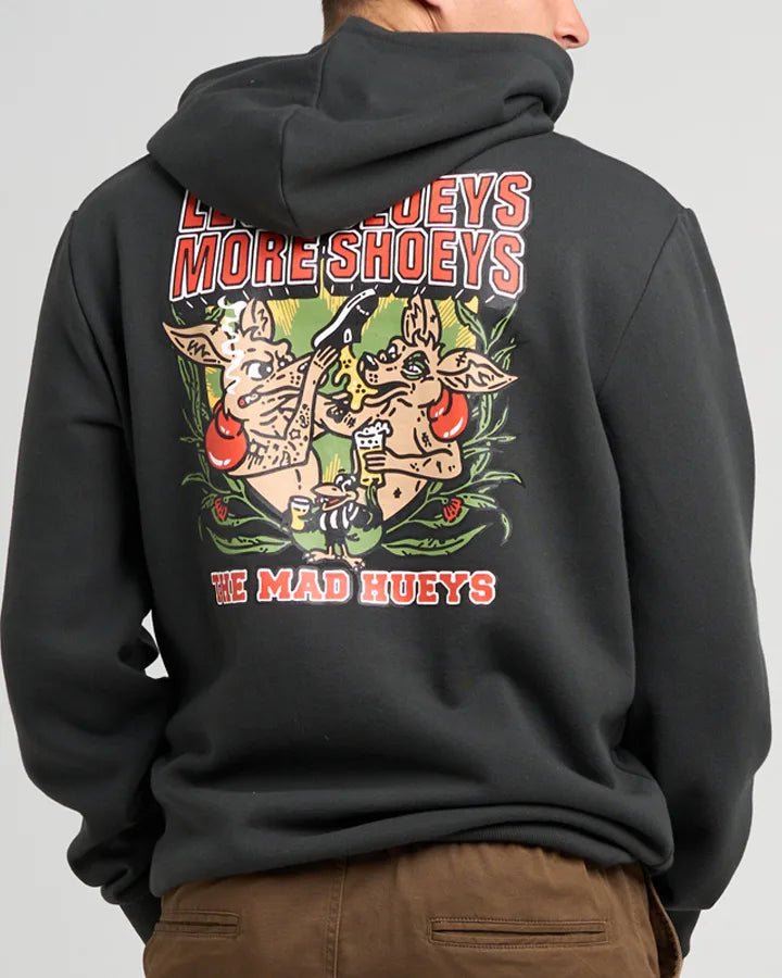 Less Blueys Hood -The Mad HueysH326M08005-VINTAGEBLACK-XXXL