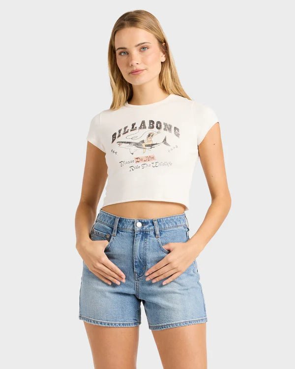LET THEM BE SS TEE - Billabong24B354574-SALT CRYSTAL-XS/6