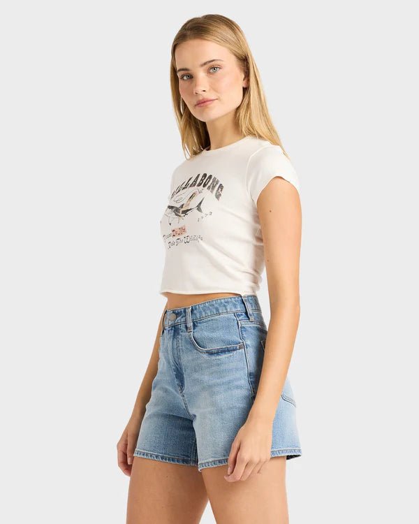 LET THEM BE SS TEE - Billabong24B354574-SALT CRYSTAL-XS/6