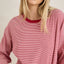 LEXI STRIPE LONG SLEEVE TOP - RhythmCD25W-FT94-CHERRY-6