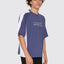 Line Stepper Box Crop Raglan Tee -WorshipPH26-124E-Crown Blue-S