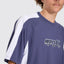 Line Stepper Box Crop Raglan Tee -WorshipPH26-124E-Crown Blue-S