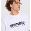 Line Stepper Tee -WorshipPH26-108A-White-S